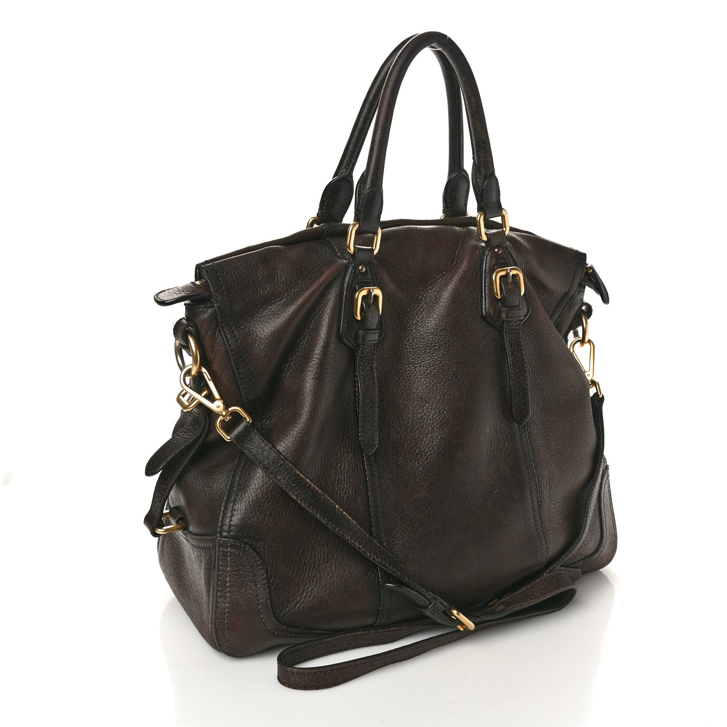 Cervo Antik Shoulder Bag Caffe Sfumato