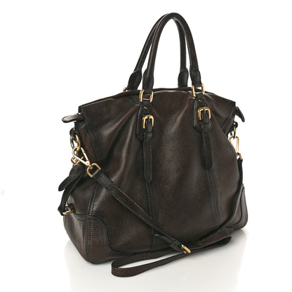 Prada Cervo Antik Shoulder Bag Caffe Sfumato 3 of 16