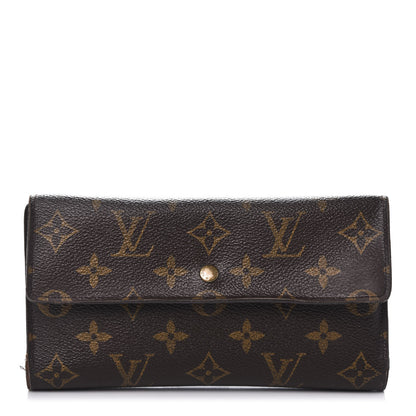 Louis Vuitton Monogram Porte Tresor International Wallet 1 of 14