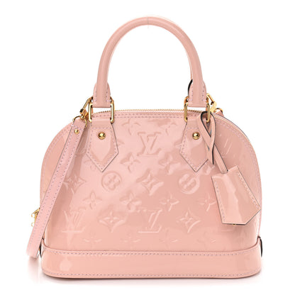 Louis Vuitton Vernis Alma BB Rose Ballerine 1 of 9