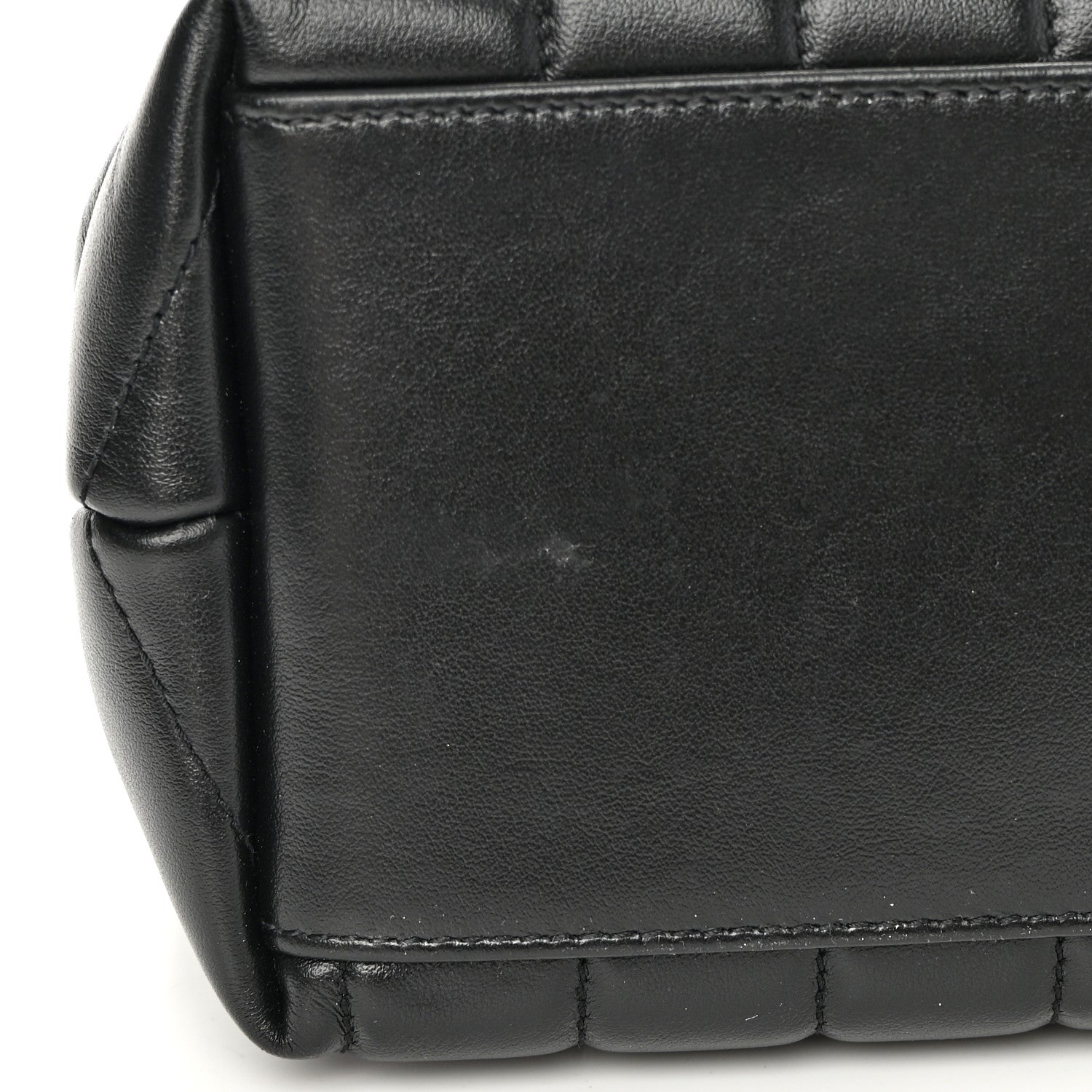 Saint Laurent Calfskin Y Quilted Monogram Medium Loulou Chain Satchel Black 8 of 13
