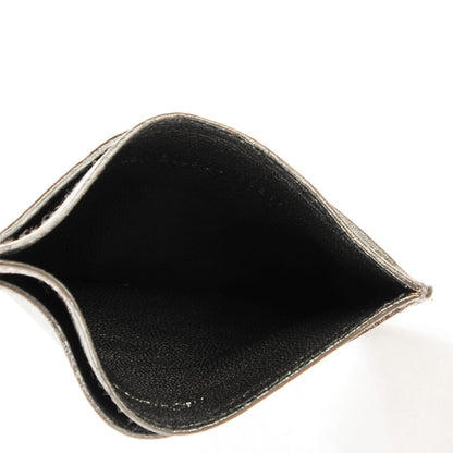 Saint Laurent Metallic Leather Belle De Jour Card Case Silver 5 of 7