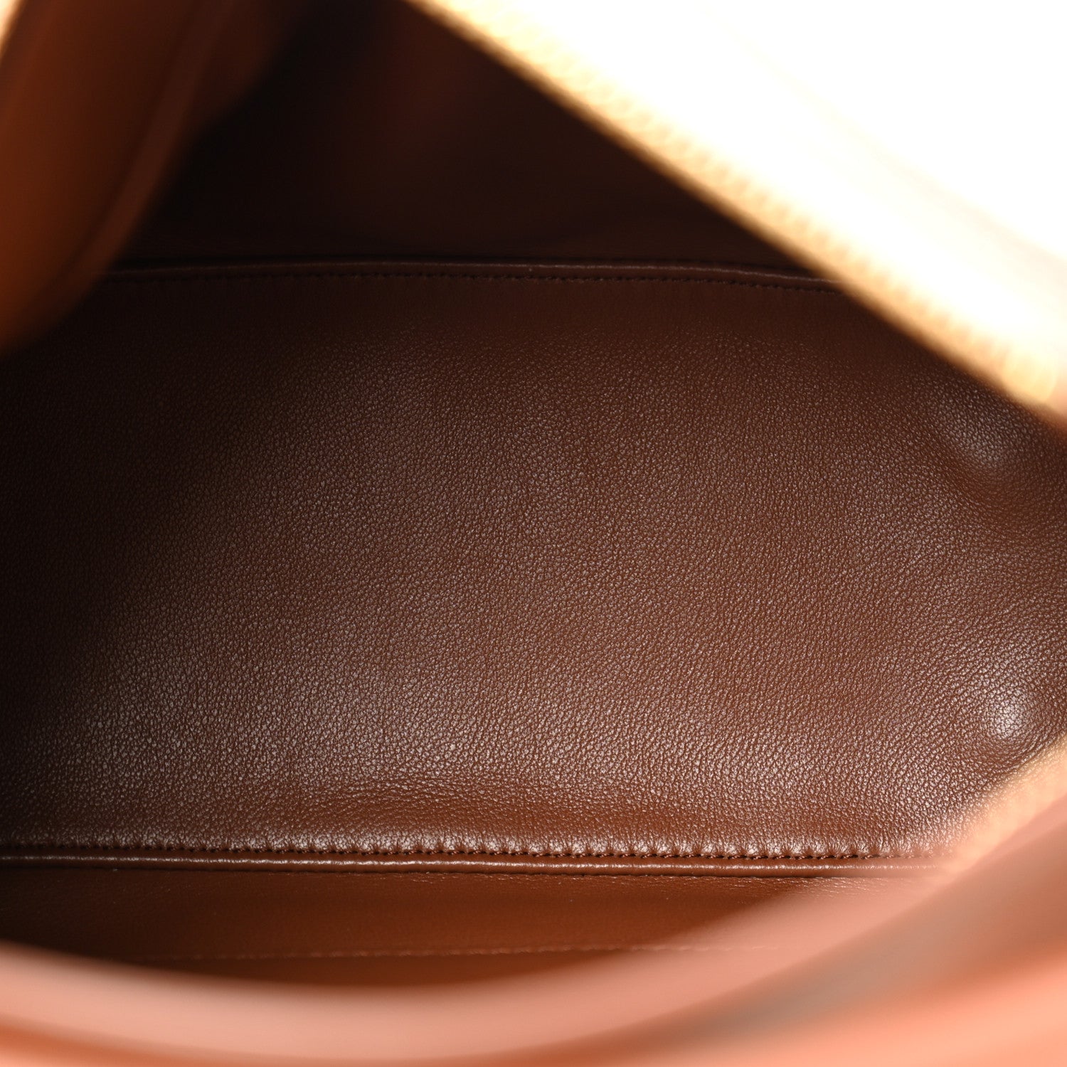 Loewe Nappa Lambskin Small Featherlight Puzzle Bag Pecan 5 of 11