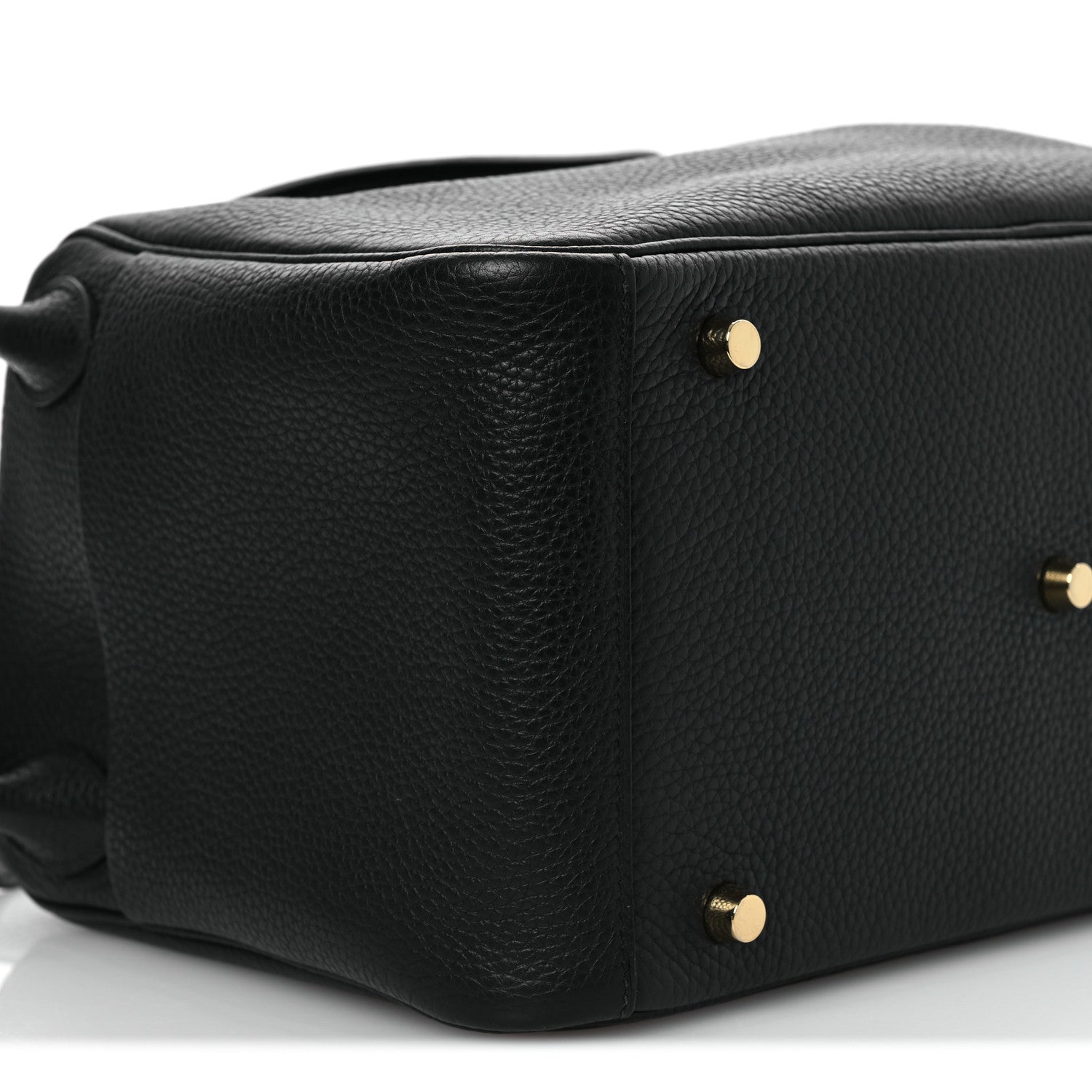 Hermes Taurillon Clemence Lindy 30 Black 9 of 11