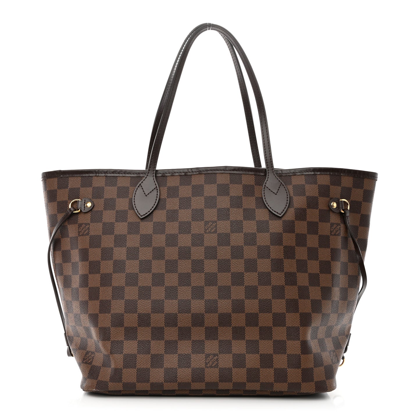 Damier Ebene Neo Neverfull MM Rose Ballerine