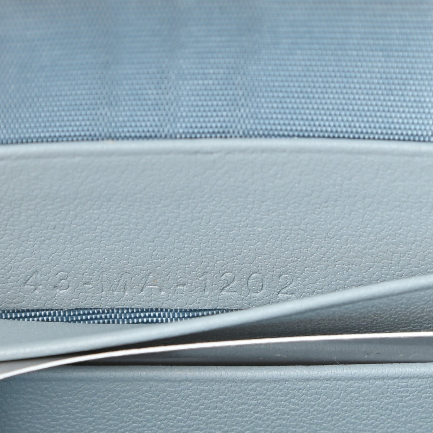 Patent Cannage Lady Dior Phone Holder Cloud Blue