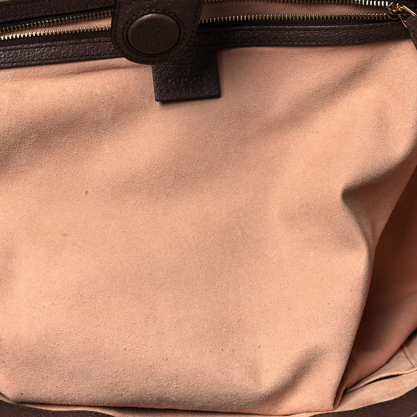 GG Supreme Monogram Medium Ophidia Shopping Tote Brown