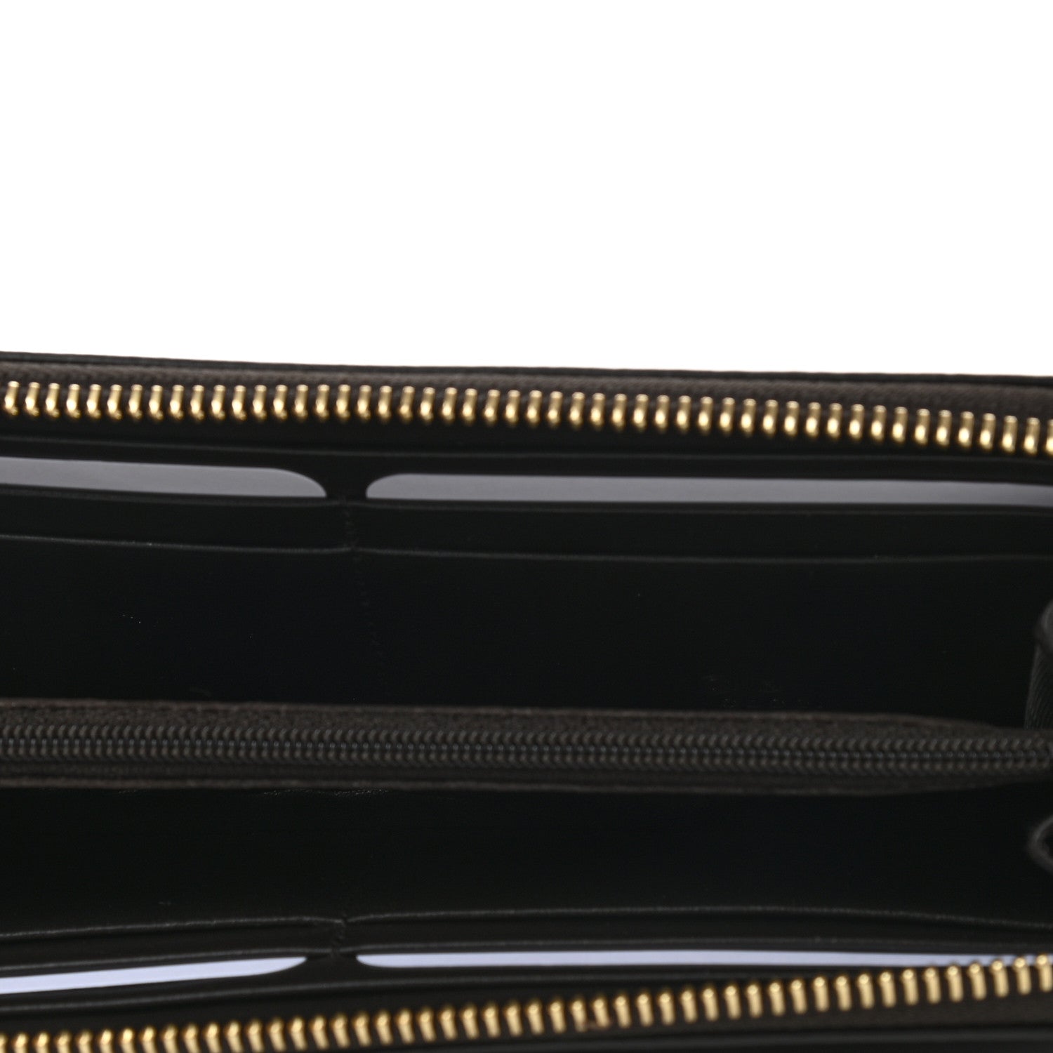 Gucci Metallic Monogram Zip Around Wallet Brown 5 of 10