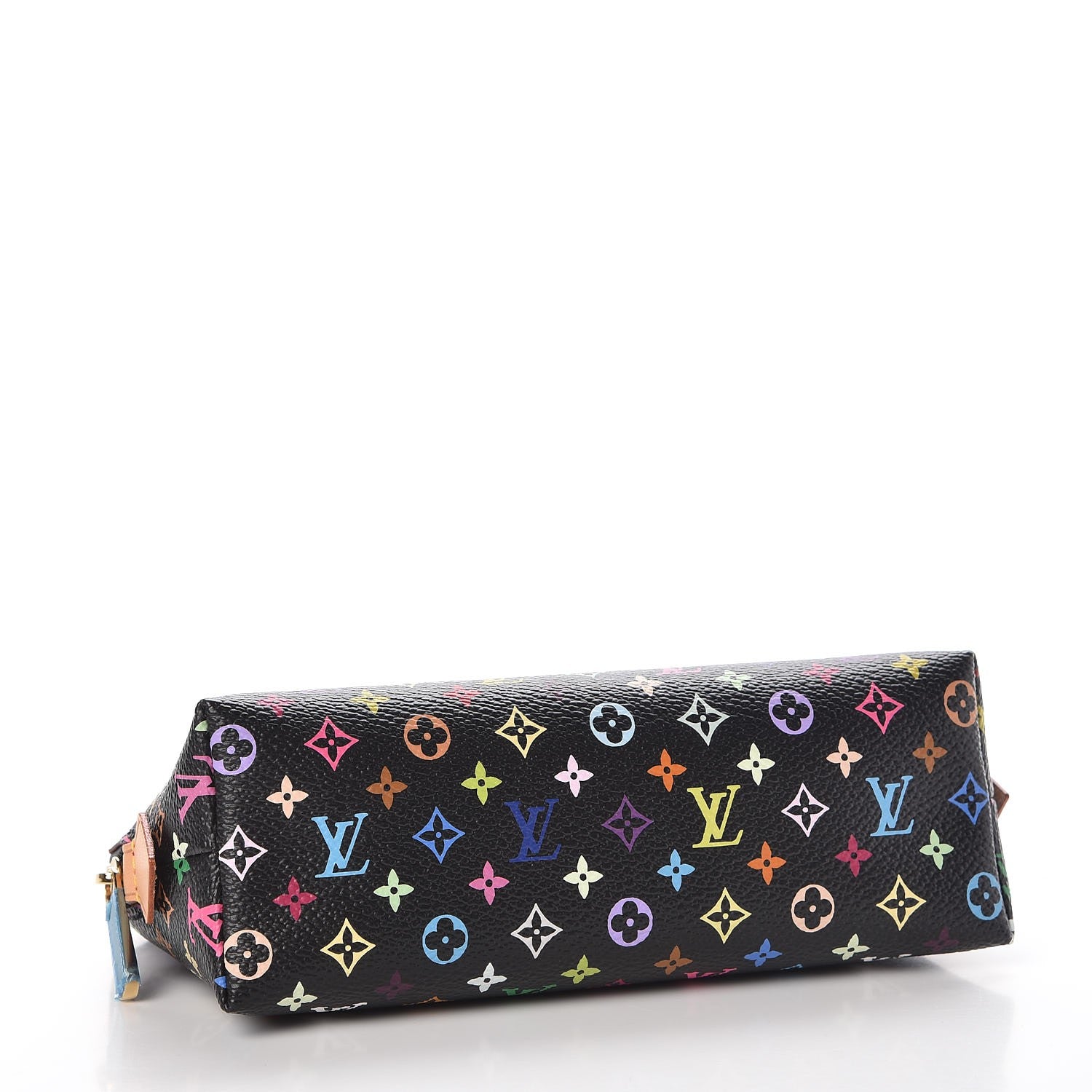 Louis Vuitton Monogram Multicolor Cosmetic Pouch Black Grenade 4 of 7