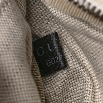 Gucci Grained Calfskin Small Logo Belt Bag White 8 of 10