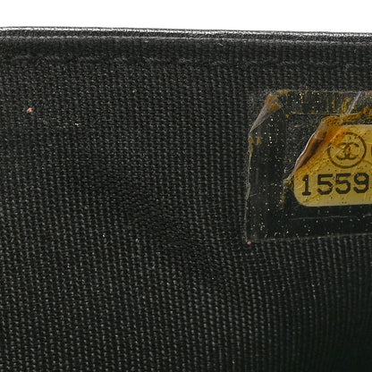 Chanel Patent Quilted Brilliant Compact Wallet Black 8 of 14