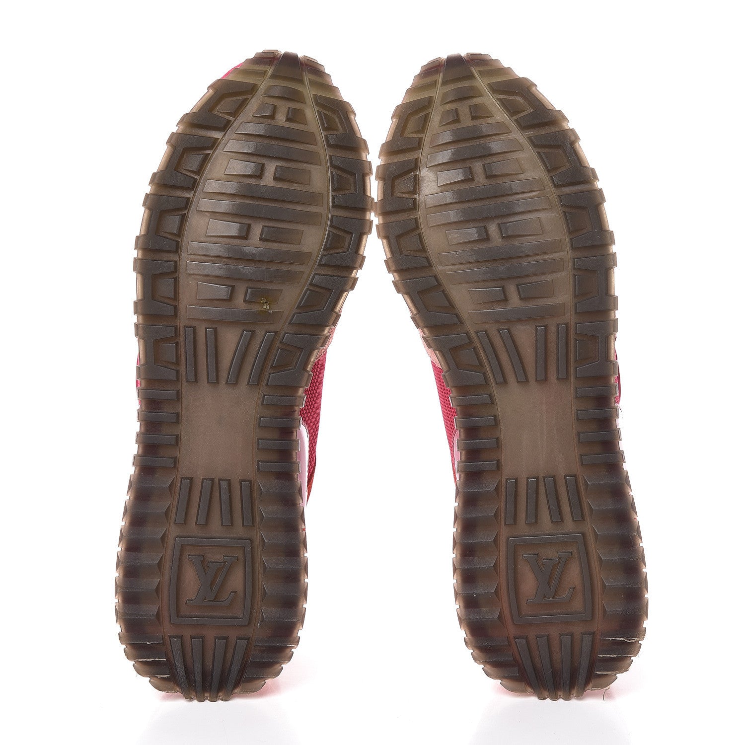 Louis Vuitton Suede Run Away Sneakers 40 Fuchsia Rouge 5 of 11
