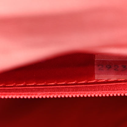 Chanel Lizard CC Mini Flap Bag Red 8 of 11
