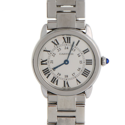 Cartier Stainless Steel 29mm Ronde Solo Quartz Watch 1 of 9