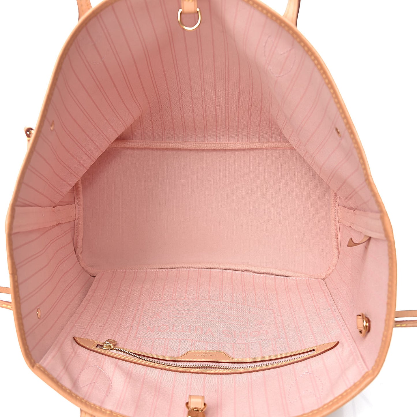 Damier Azur Neo Neverfull MM Rose Ballerine