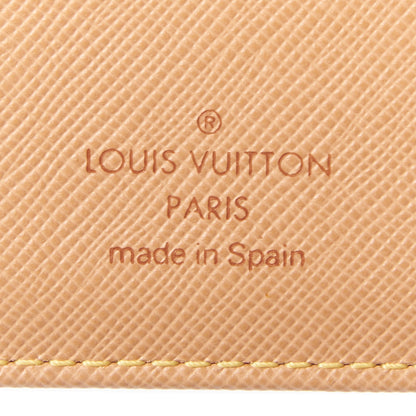 Louis Vuitton Mini Lin Small Ring Agenda Cover Blue 7 of 7