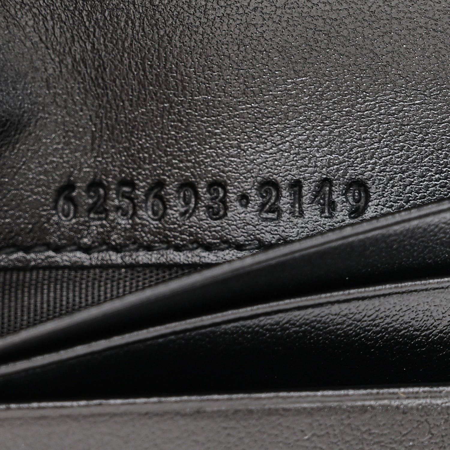 Gucci Calfskin Matelasse GG Marmont Mini Wallet On Chain Black 8 of 12