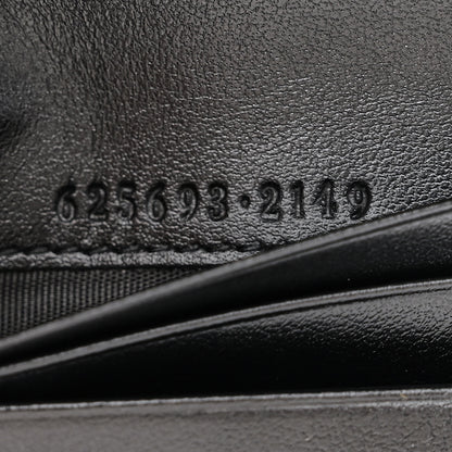 Gucci Calfskin Matelasse GG Marmont Mini Wallet On Chain Black 8 of 12