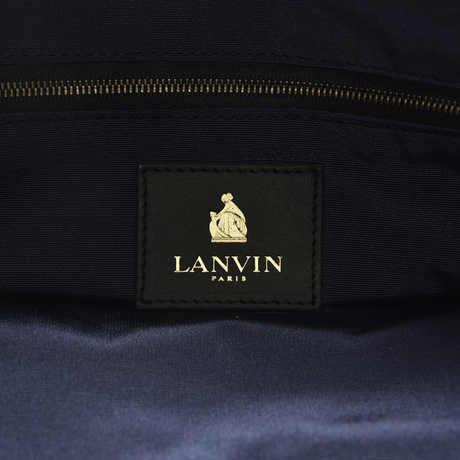 Lanvin Lambskin Quilted Large Amelia Tote Black 6 of 6