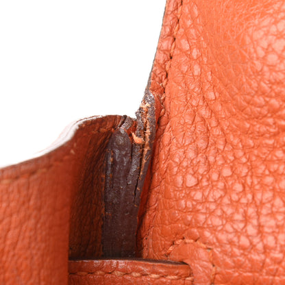 Hermes Togo Kelly Retourne 32 Orange 12 of 21