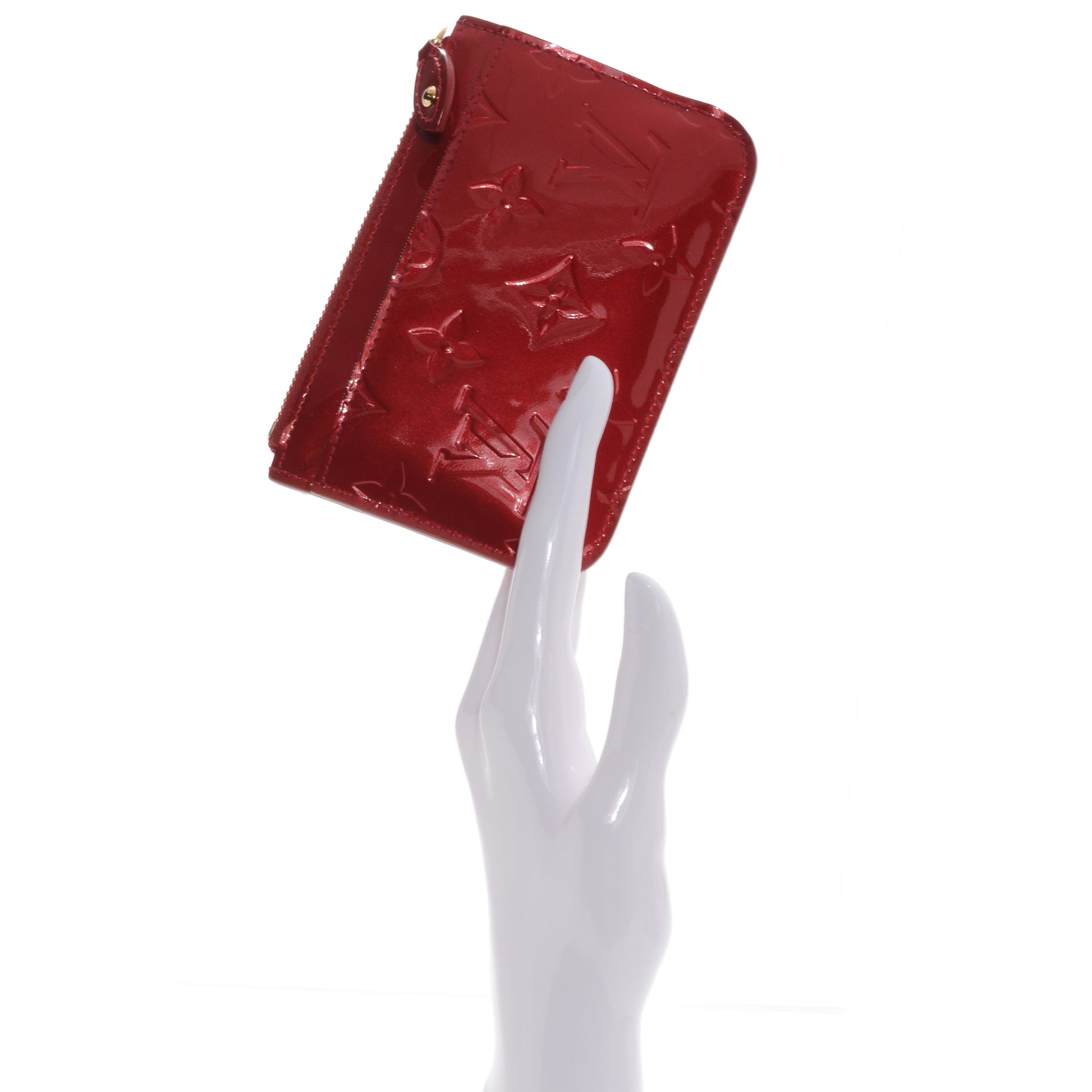 Louis Vuitton Vernis Key Pouch Pomme D'Amour 2 of 7