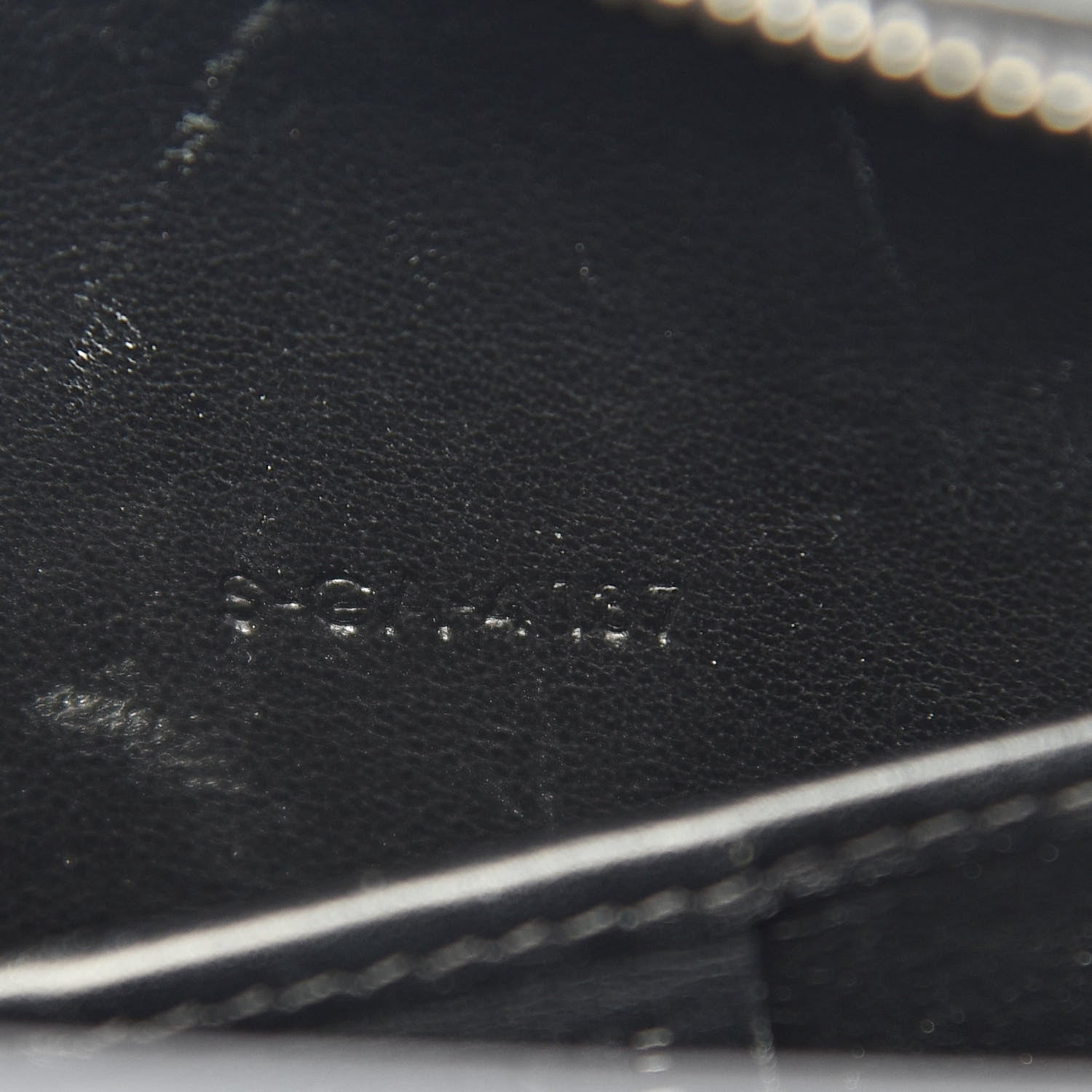 Celine Canvas Calfskin Nano Luggage White Black 12 of 18