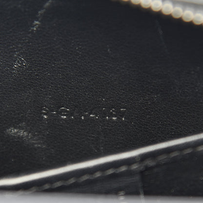 Celine Canvas Calfskin Nano Luggage White Black 12 of 18