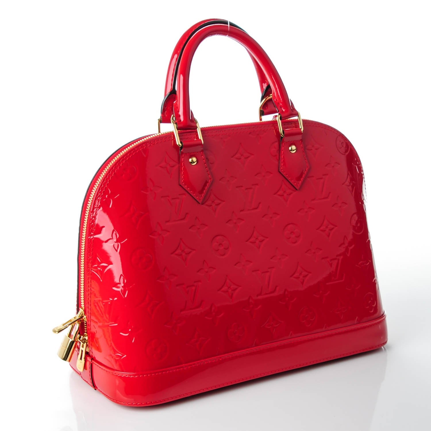 Louis Vuitton Vernis Alma PM Cherry 3 of 8