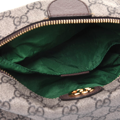 Gucci Soft GG Supreme Monogram Calfskin Medium Ophidia Cosmetic Case Beige Ebony New Acero 10 of 15