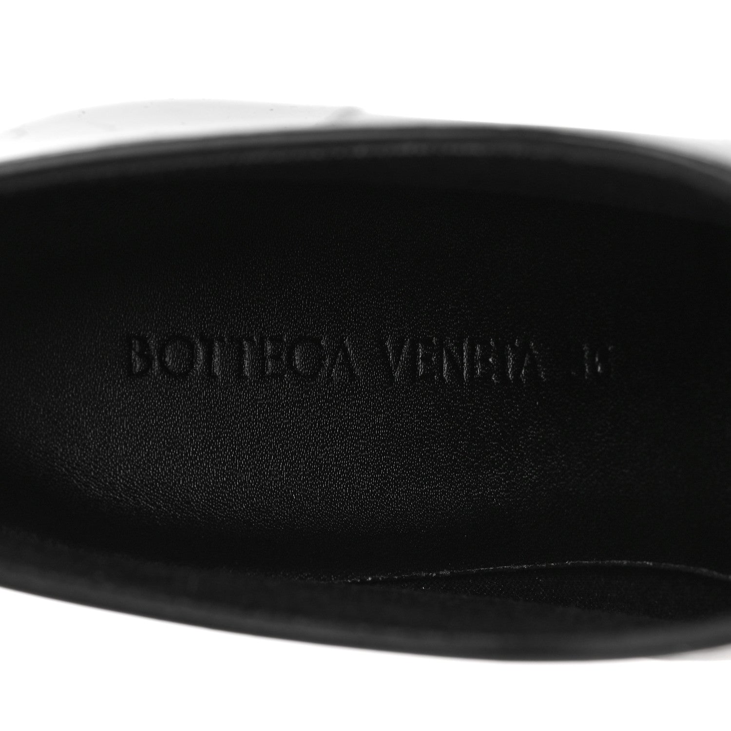 Bottega Veneta Rubber Shine Ankle Boots 36 Black 7 of 7