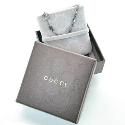 Gucci Metal GG Lightning Bolt Bracelet Size 17 5 of 5