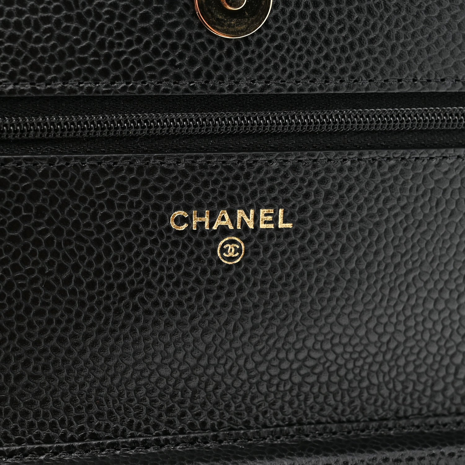 Chanel Caviar Quilted Wallet on Chain WOC Black 5 of 11