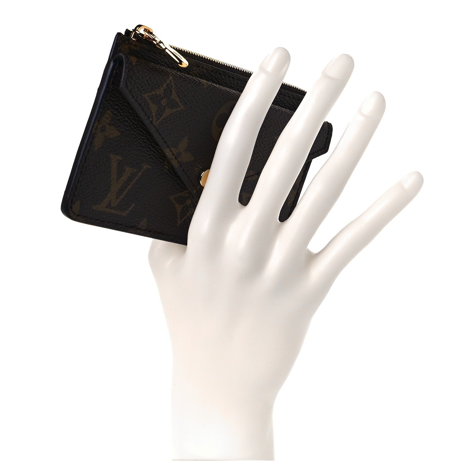 Louis Vuitton Monogram Recto Verso Card Holder Black 2 of 8