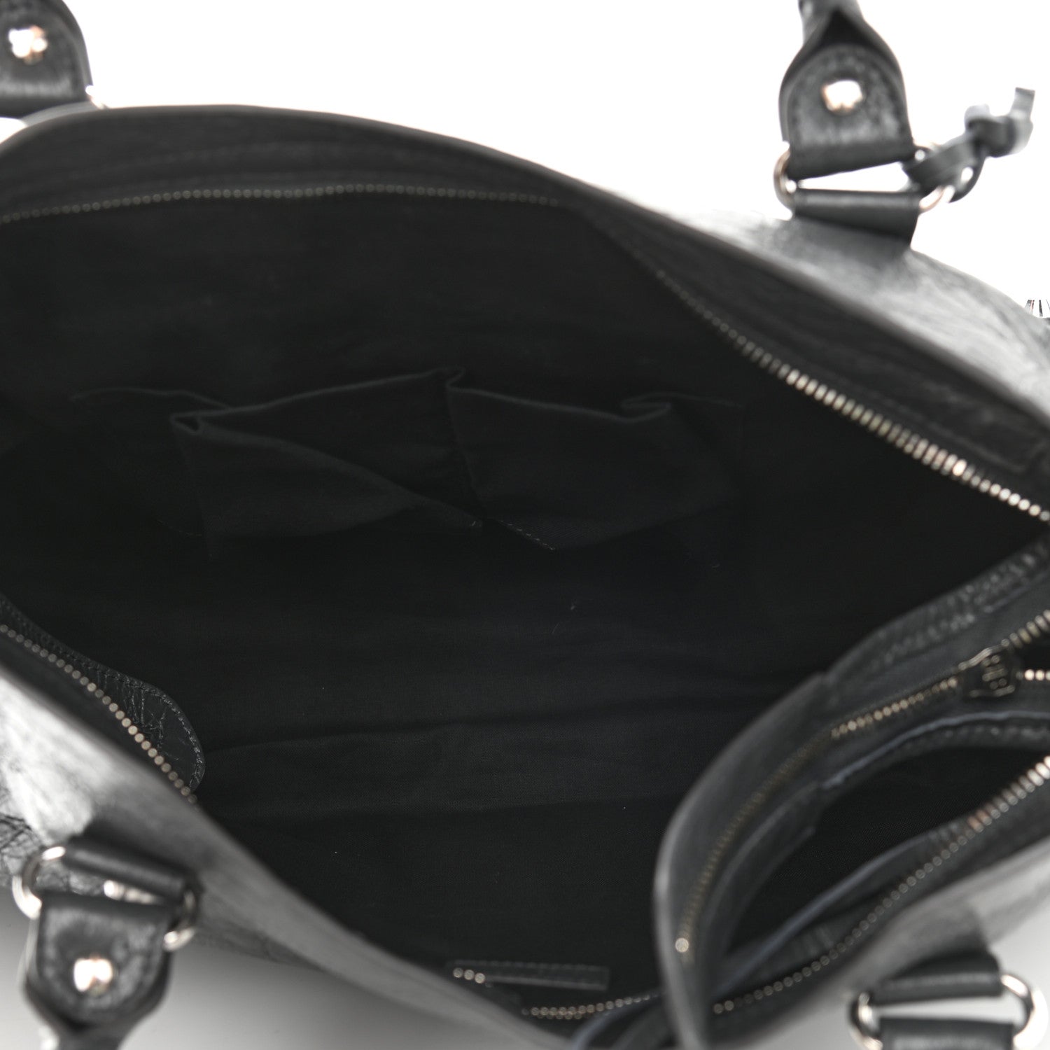 Balenciaga Agneau Classic Silver Hardware City Gris Fossile 4 of 8
