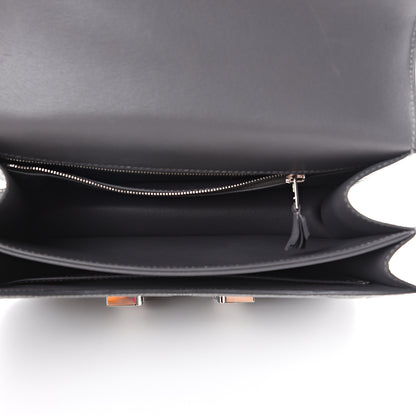 Hermes Matte Alligator Constance 24 Graphite 4 of 24