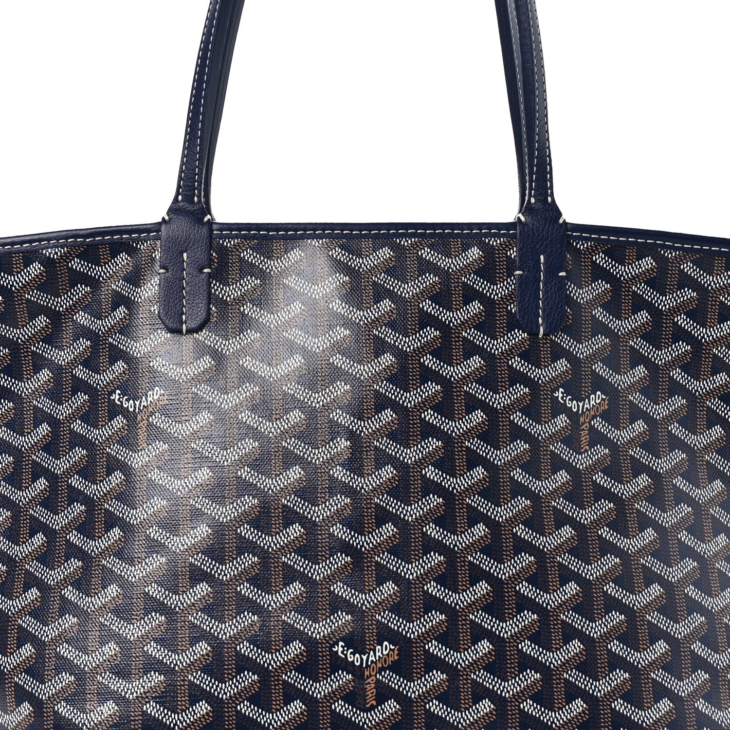 Goyard Goyardine Artois PM Navy 8 of 11