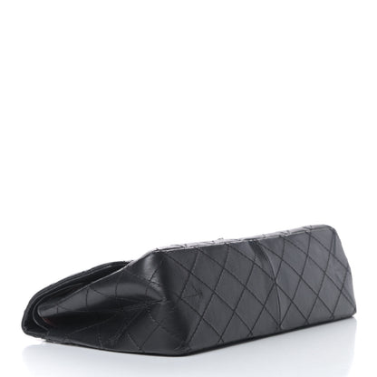 Chanel Aged Calfskin Quilted 2.55 Reissue 226 Flap Black 3 of 8