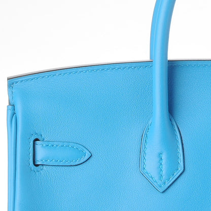 Hermes Swift Birkin 25 Bleu Zanzibar 9 of 32
