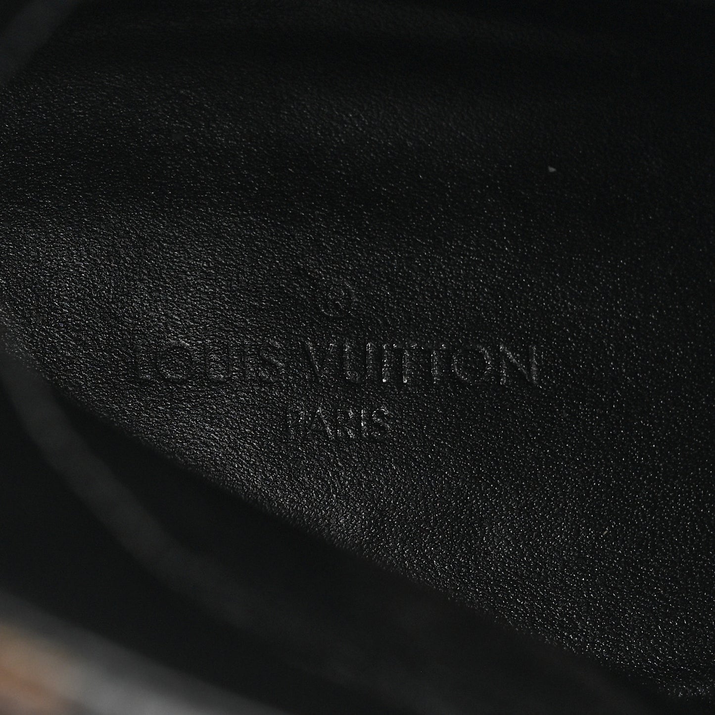 Suede Calfskin Monogram Laureate Platform Desert Boots 38.5 Black