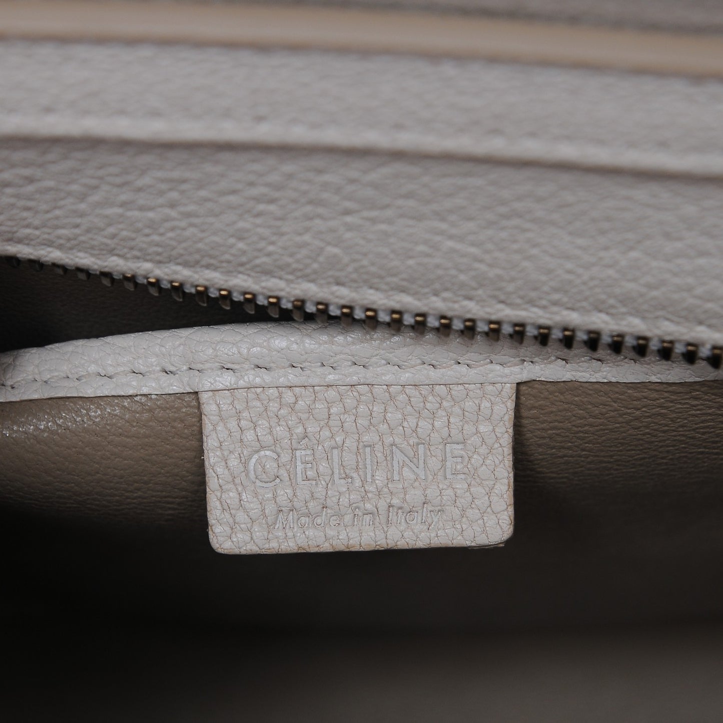 Goatskin Nano Luggage White