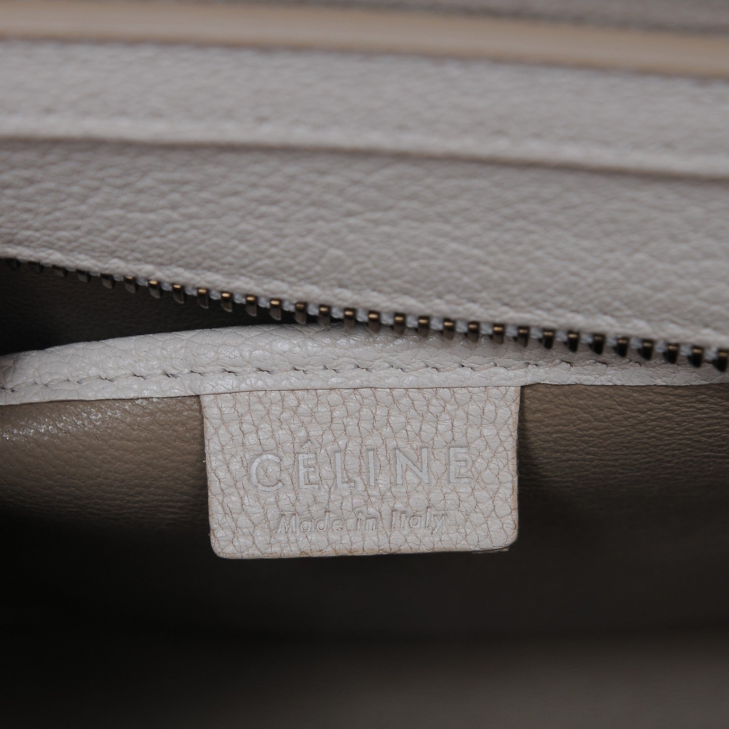 Celine Goatskin Nano Luggage White 6 of 10