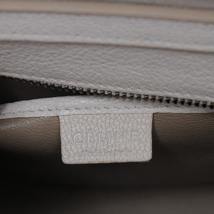 Celine Goatskin Nano Luggage White 6 of 10