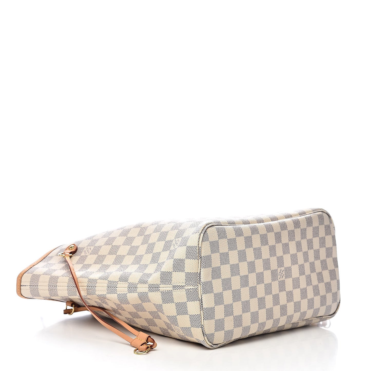 Damier Azur Neo Neverfull MM Rose Ballerine
