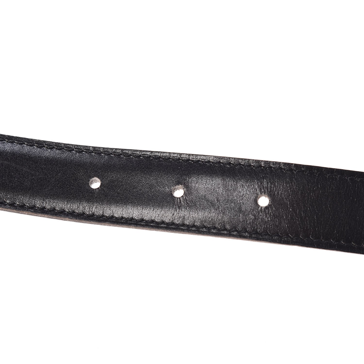 Hermes Box Chamonix 24mm Constance H Belt 65 Black Natural 8 of 16
