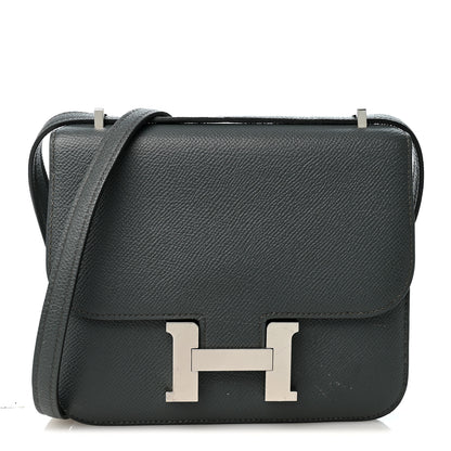 Hermes Epsom Constance 18 Bleu Orage 1 of 13