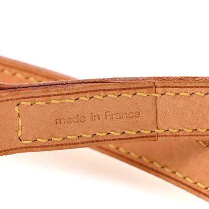 Louis Vuitton Vachetta 12mm Long Shoulder Strap VVN 5 of 8