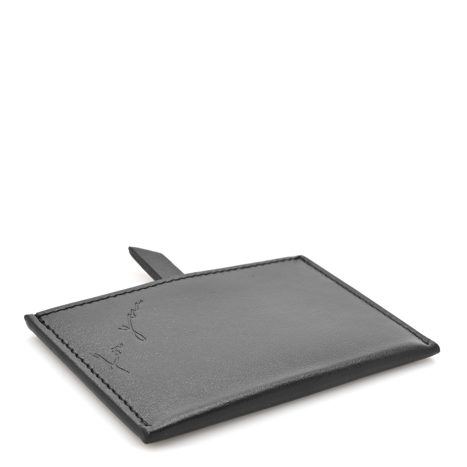 Saint Laurent Smooth Calfskin For You Mirror Card Case Black 5 of 8