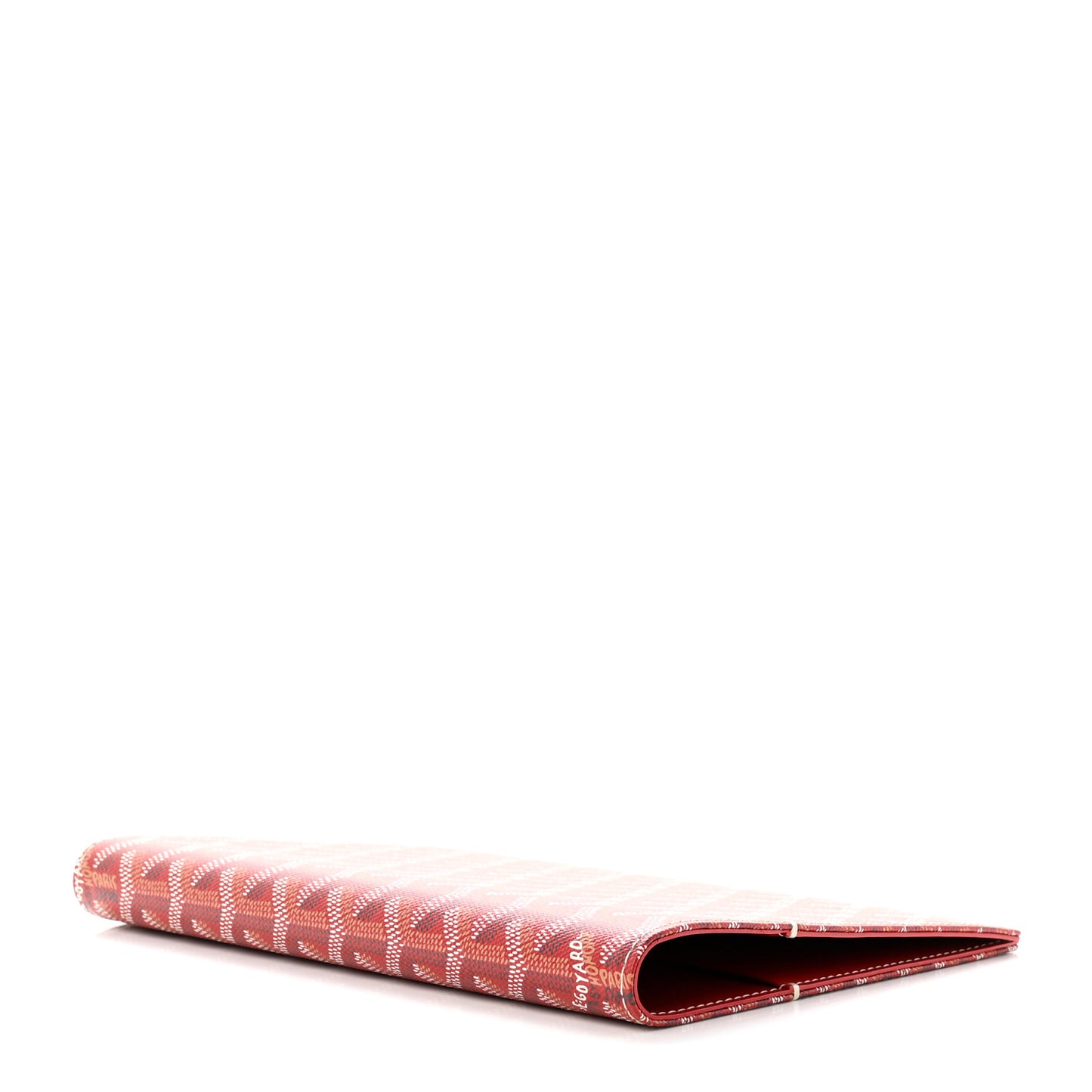 Goyardine Castiglione Document Cover Red