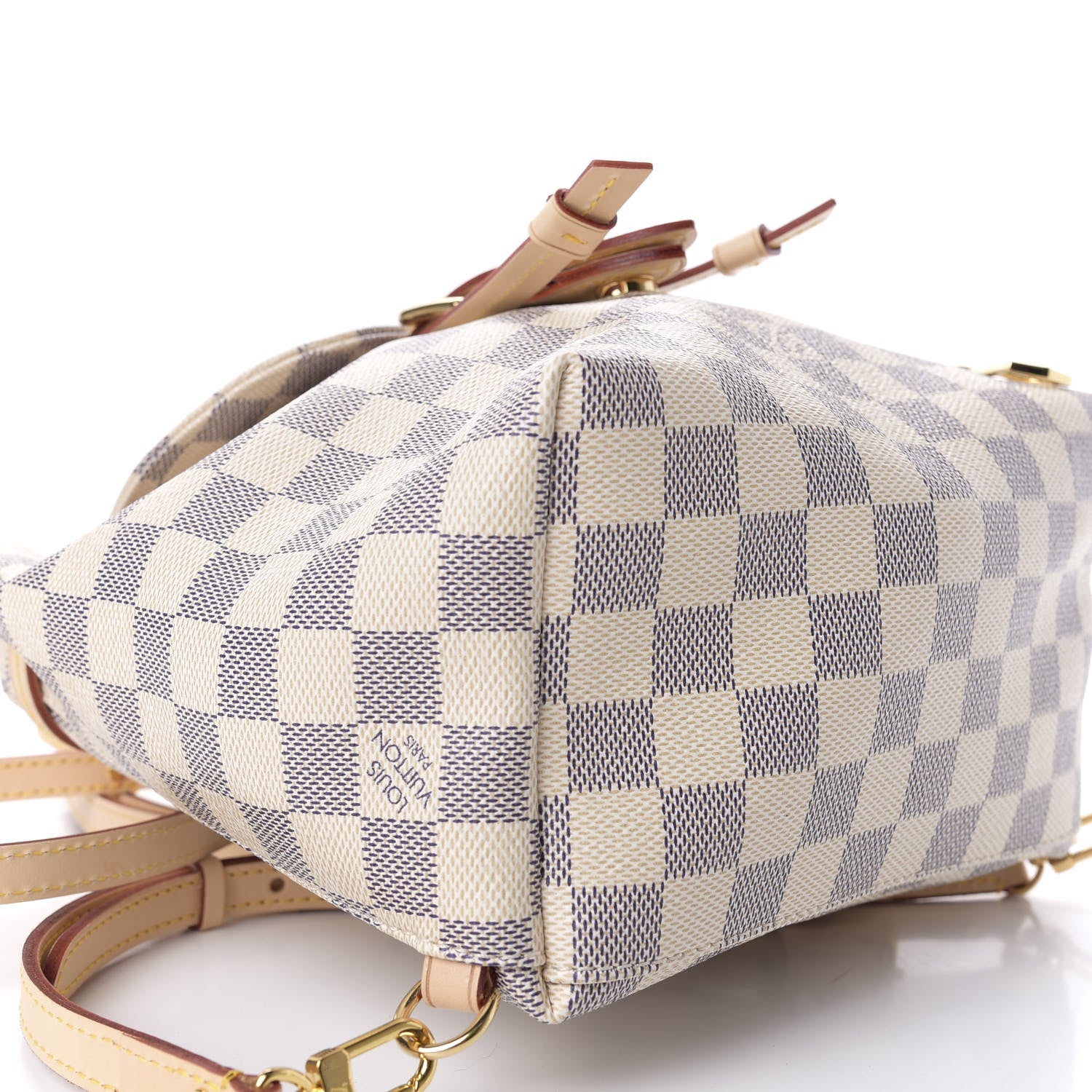 Louis Vuitton Damier Azur Sperone BB Backpack 6 of 7