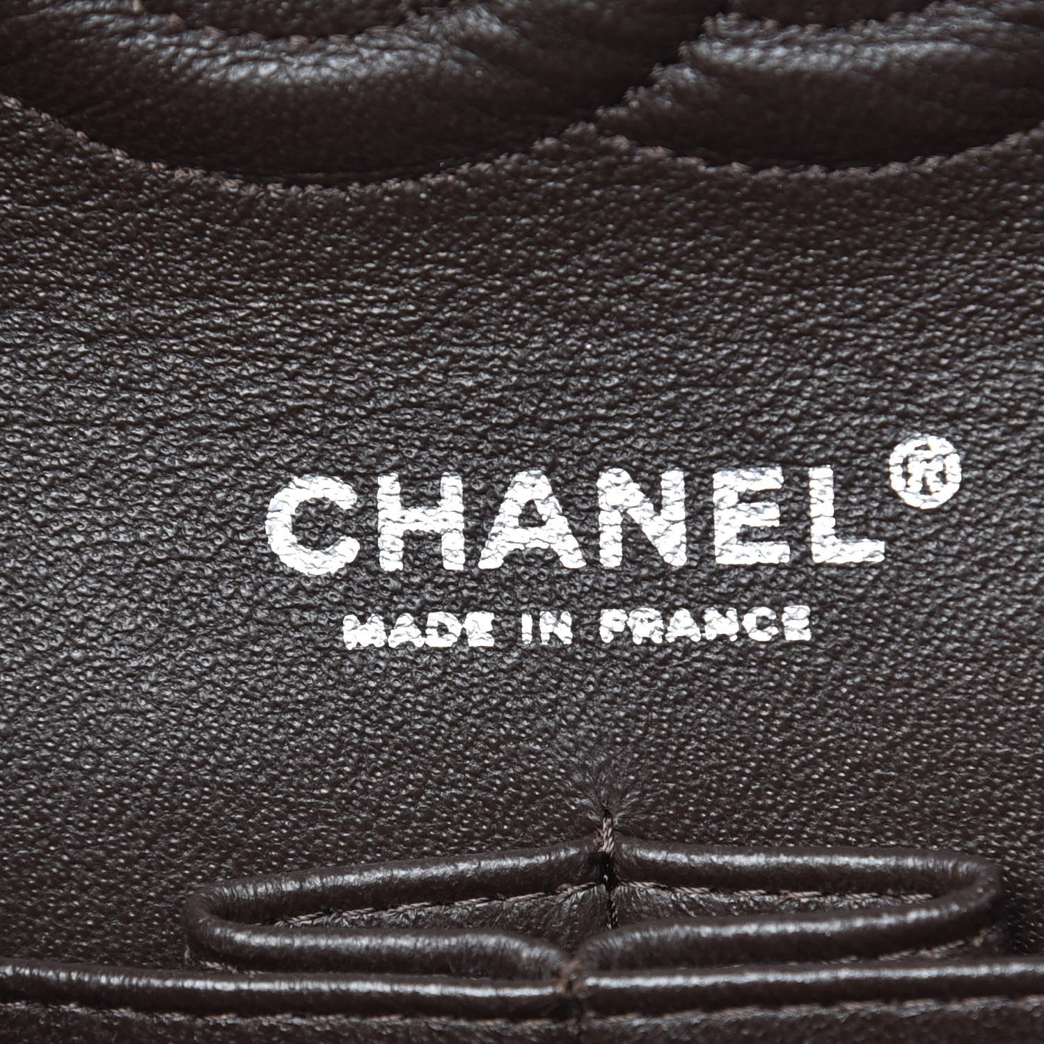 Chanel Lambskin Quilted Medium Double Flap Brown 6 of 11